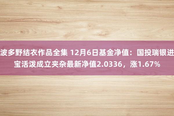 波多野结衣作品全集 12月6日基金净值：国投瑞银进宝活泼成立夹杂最新净值2.0336，涨1.67%