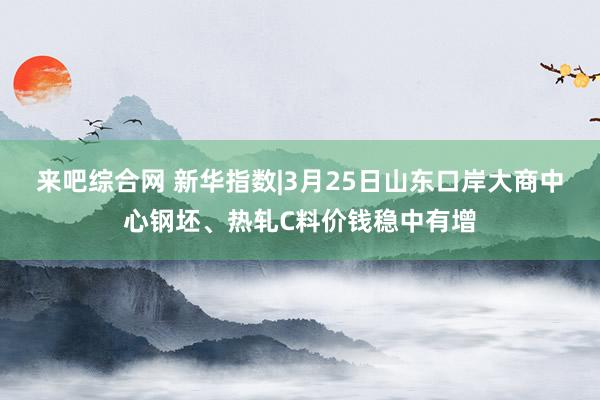 来吧综合网 新华指数|3月25日山东口岸大商中心钢坯、热轧C料价钱稳中有增
