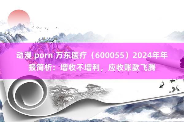 动漫 porn 万东医疗（600055）2024年年报简析：增收不增利，应收账款飞腾