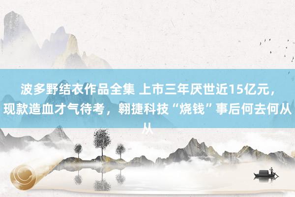 波多野结衣作品全集 上市三年厌世近15亿元，现款造血才气待考，翱捷科技“烧钱”事后何去何从